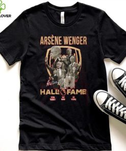 Arsene Wenger Hall Of Fame Signautre T Shirt 3 Arsene Wenger Hall Of Fame Signautre T Shirt