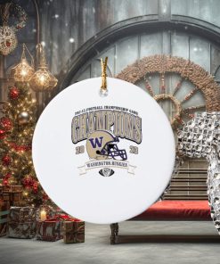 washington huskies 2023 pac 12 football championship game champions ornament Circle