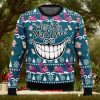 Grinch Driving With Pine Trees Texas Rangers New Ugly Christmas Sweater