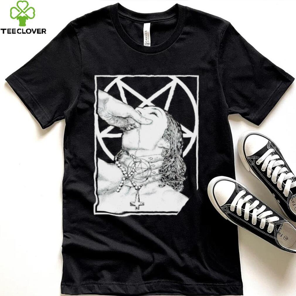 Bad Nun Choke me Satan shirt Bad Nun Choke me Satan shirt