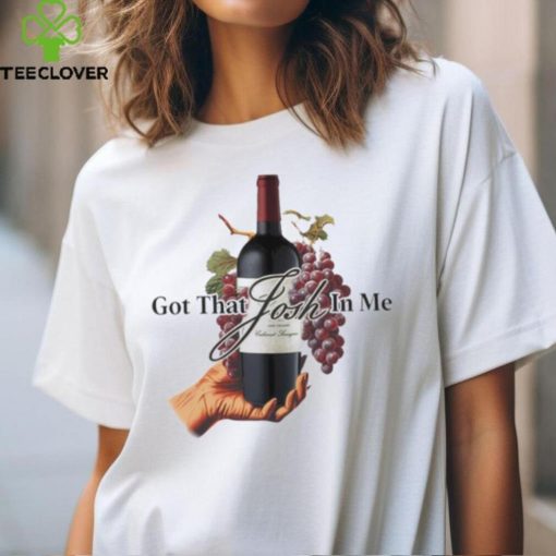 wine got that josh in me hoodie, sweater, longsleeve, shirt v-neck, t-shirt