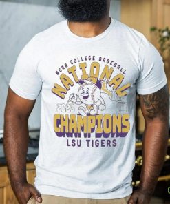 LSU Tigers 2023 NCAA Men’s Baseball College World Series Champions Cartoon T Shirt