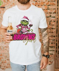 Santa Grinch Brown Girl Merry Christmas 2023 Shirt