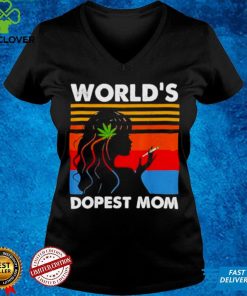 worlds Dopest Mom Weed Soul Cannabis Vintage Shirt