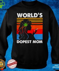 worlds Dopest Mom Weed Soul Cannabis Vintage Shirt