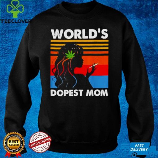 worlds Dopest Mom Weed Soul Cannabis Vintage Shirt