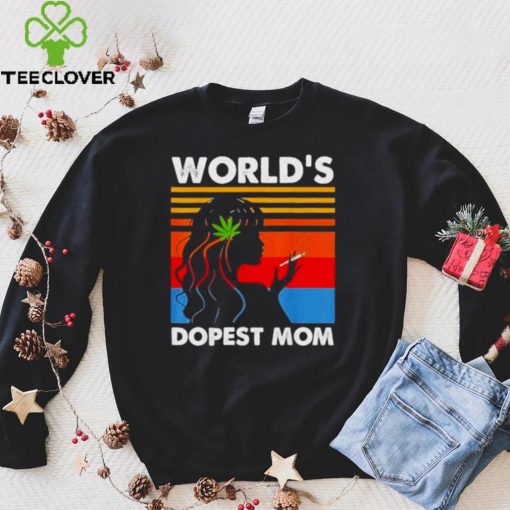 worlds Dopest Mom Weed Soul Cannabis Vintage Shirt