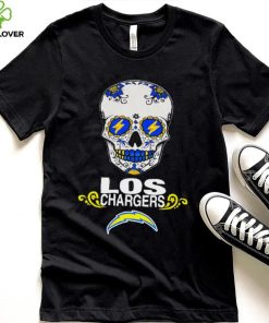 Jen Mills Sugar Skull Los Chargers shirt