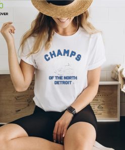 Detroit Lions Champions Of The North Detroit Helmet Shirt