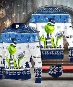 Seattle Seahawks Grinch Nfl Ugly Christmas Sweaters