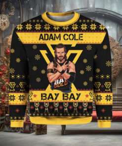Adam Cole Bay Bay Adam Cole Ugly Christmas Sweater