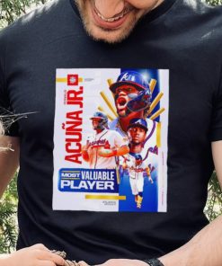 Ronald Acuna Jr 2023 National League Most Valuable Player poster shirt