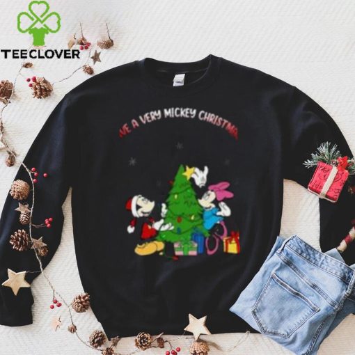 Disney Minnie Mouse And Christmas Tree T Shirt, Minnie Mouse Christmas Shirt