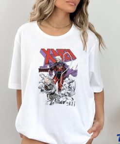 x men magneto triumphant women's cropped ringer t shirt