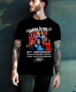 Loretta Lynn 64th Anniversary 1960 2024 Thank You For The Memories Shirt