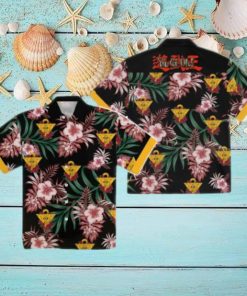 Yugioh Floral Hawaiian Shirt