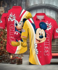 Andy Reid Hawaiian Shirt Kansas City Chiefs Mickey Hawaiian Shirt