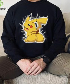 Thicc Pokemon Pikachu logo shirt