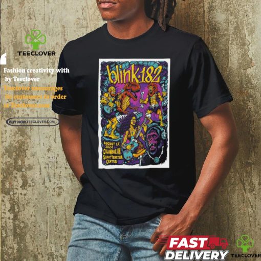 Official Blink 182 Aug 13 2024 Schottenstein Center In Columbus OH Poster T Shirt