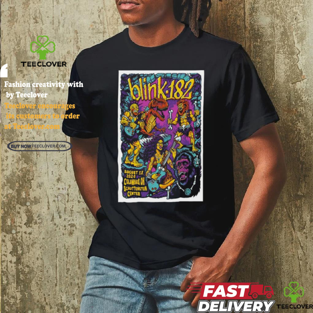 Official Blink 182 Aug 13 2024 Schottenstein Center In Columbus OH Poster T Shirt Official Blink 182 Aug 13 2024 Schottenstein Center In Columbus OH Poster T Shirt