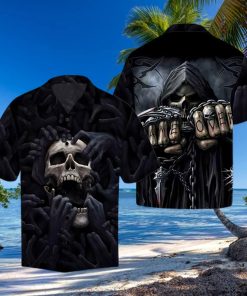 Buy Amazing Skull – Hawaiian Shirt – Td283 1