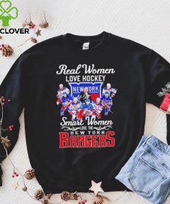 Real women love hockey smart women love the New York Rangers signatures shirt