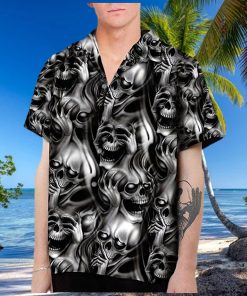 Buy Skull Hawaiian Shirt For Men Women