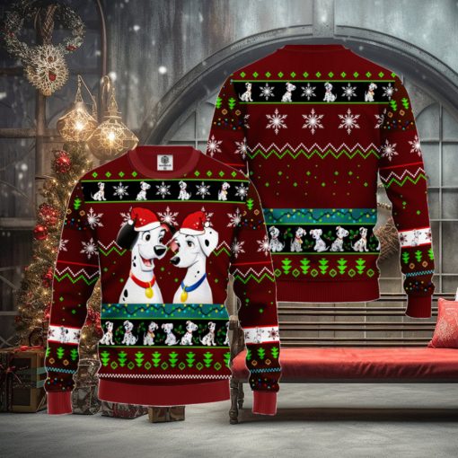 101 Dalmatians ugly Christmas sweater