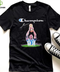 Lionel Messi 2022 World Cup Champion signature shirt