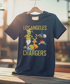 The Grinch And Dog Los Angeles Chargers Christmas 2023 Shirt