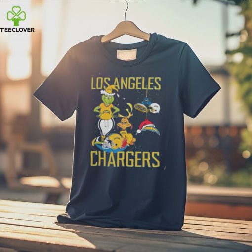 The Grinch And Dog Los Angeles Chargers Christmas 2023 Shirt