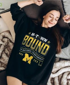 Michigan Wolverines Jordan Brand College Football Playoff 2024 National Championship Game T Shirt