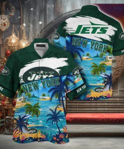 New York Jets NFL Customized Summer Hawaii Shirt For Sports Fans