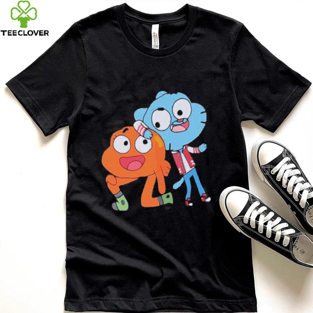 xmas character gumball and darwin shirt Shirt xmas character gumball and darwin shirt Shirt