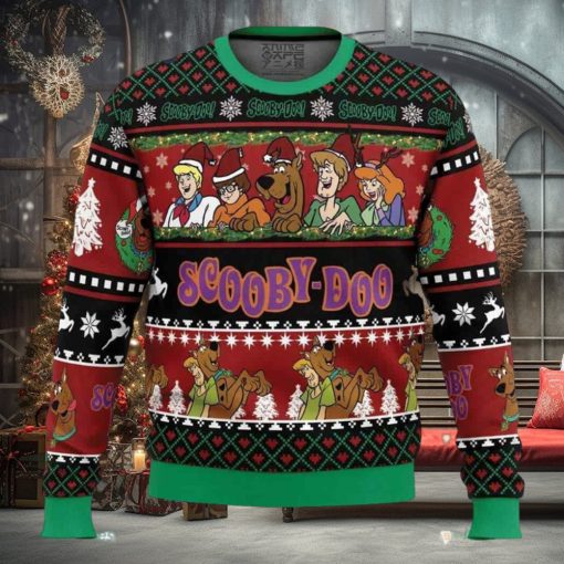 Mystery Inc Christmas Scooby Doo Ugly Christmas Sweater