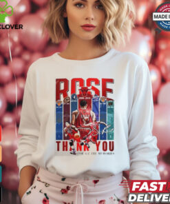 Derrick Rose Thank You For All The Memories hoodie, sweater, longsleeve, shirt v-neck, t-shirt