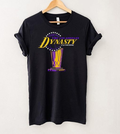 The Los Angeles Dynasty 17 and counting hoodie, sweater, longsleeve, shirt v-neck, t-shirt