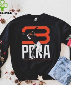 Jeremy Pena Houston Astros Bold Number 2022 Shirt