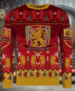 The Gift Of Gryffindor Ugly Christmas Sweater