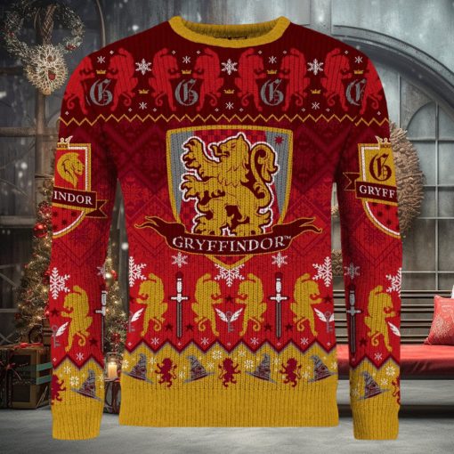 The Gift Of Gryffindor Ugly Christmas Sweater