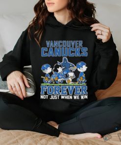 Vancouver Canucks Forever Not Just When We Win T Shirt