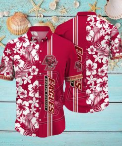 Boston College Eagles NCAA Hawaiian Shirt Beach Seasontime Aloha Shirt