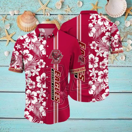 Boston College Eagles NCAA Hawaiian Shirt Beach Seasontime Aloha Shirt