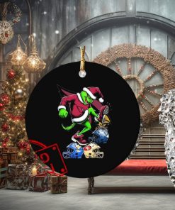 The Grinch Arizona Cardinals Stomp On NFL Teams Christmas Ornament