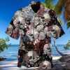 Skull Roses Hawaiian Shirt