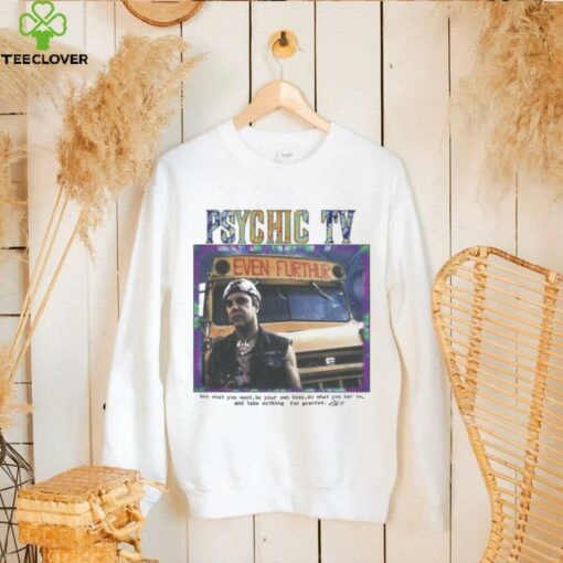 Godstar PSYCHIC TV Genesis P Orridge Even Furthur Tee