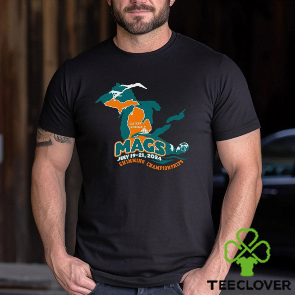 Official Eastern Michigan Mags July 19 21,2024 Swimming Championships shirt Official Eastern Michigan Mags July 19 21,2024 Swimming Championships shirt