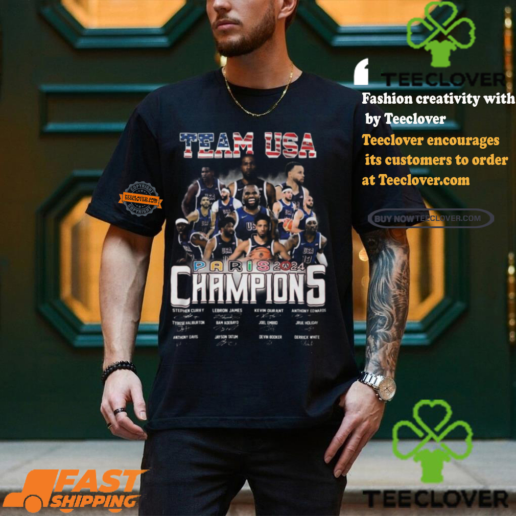 Team USA Paris 2024 Champions T Shirt Team USA Paris 2024 Champions T Shirt