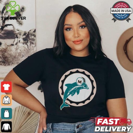 Miami Dolphins 1966 Retro Logo T Shirt