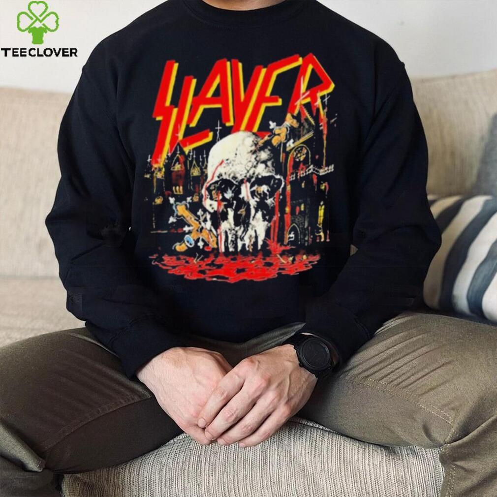 Slayer World Sacrifice Tour 1988 Shirt Slayer World Sacrifice Tour 1988 Shirt